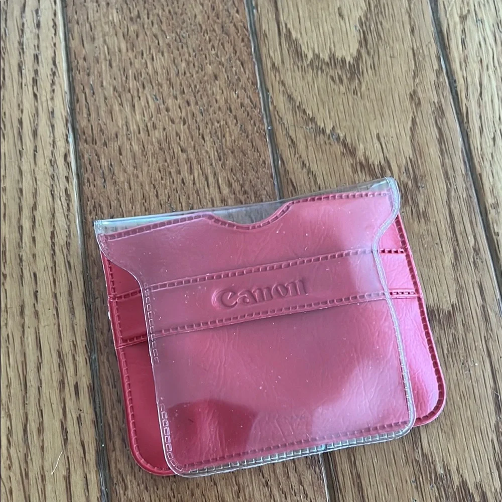 Canon‎ Red Lens Case Camera Photography
